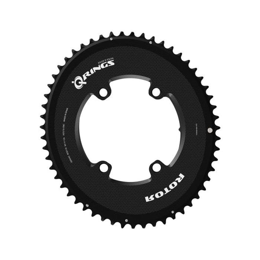 Yttre Ovalt Kedjehjul 11/12V ROTOR Q-RING AERO 110mm 4 Hål