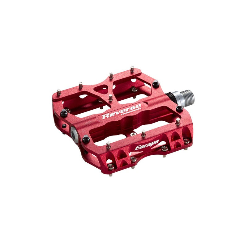 Pedales Planos REVERSE COMPONENTS ESCAPE Rojo