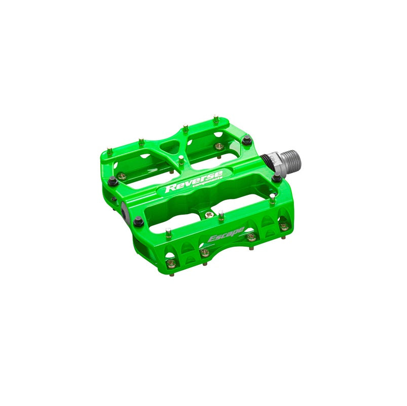 Flade pedaler REVERSE COMPONENTS ESCAPE Fluo grøn