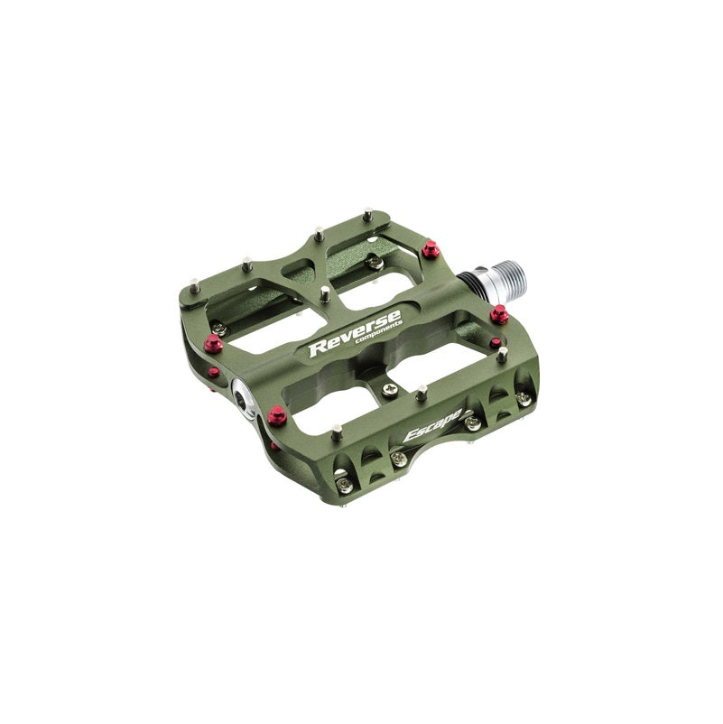 Pedais Planos REVERSE COMPONENTS ESCAPE Olive