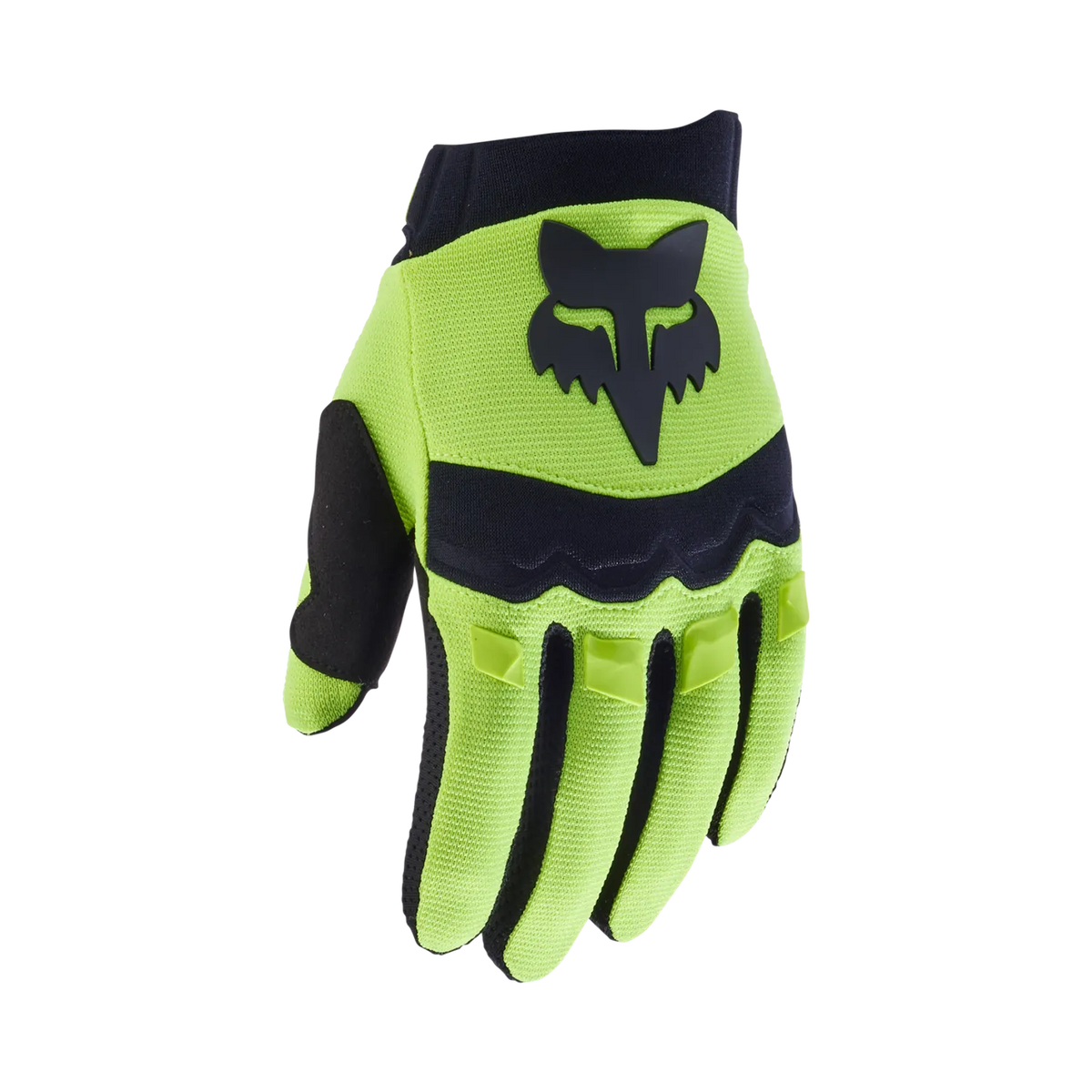 FOX DIRTPAW juniorhandskar fluorescerande gula