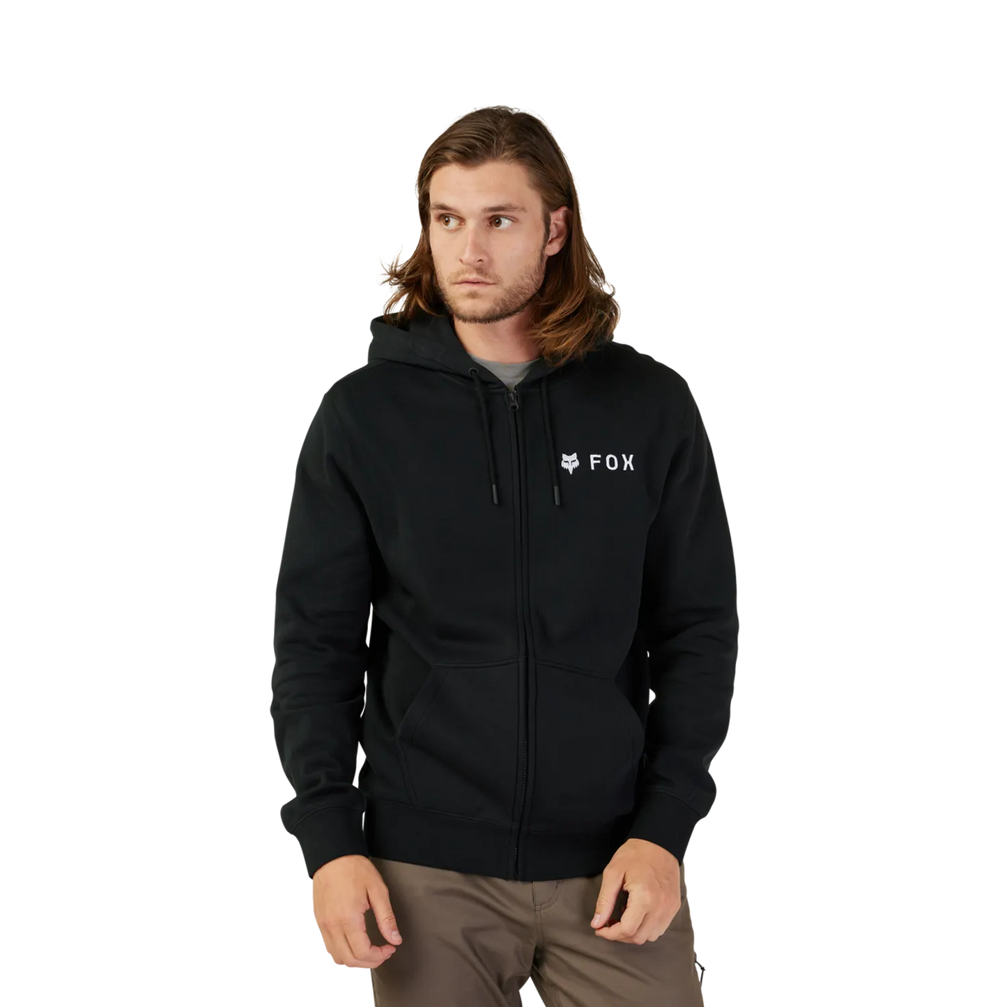 Sweat à Capuche FOX ABSOLUTE ZIP Noir