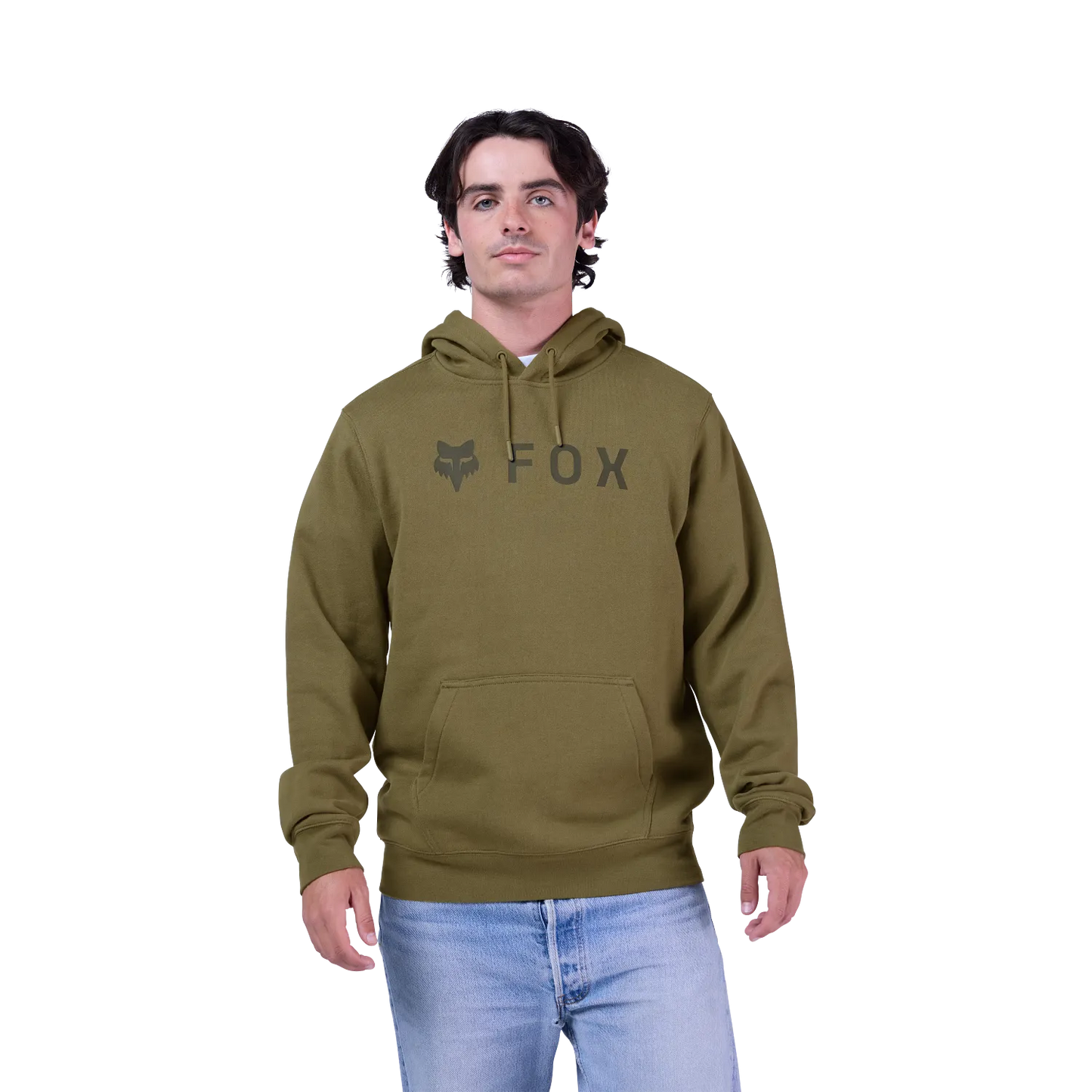 Sweat à Capuche FOX ABSOLUTE FLEECE Vert Olive