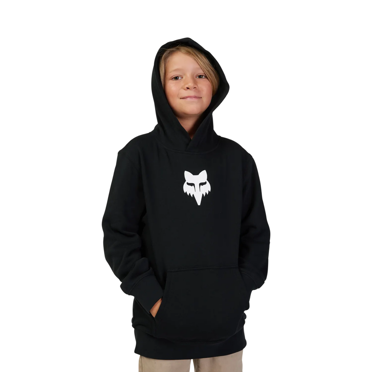 Kapuzenpullover FOX LEGACY FLEE Junior Schwarz