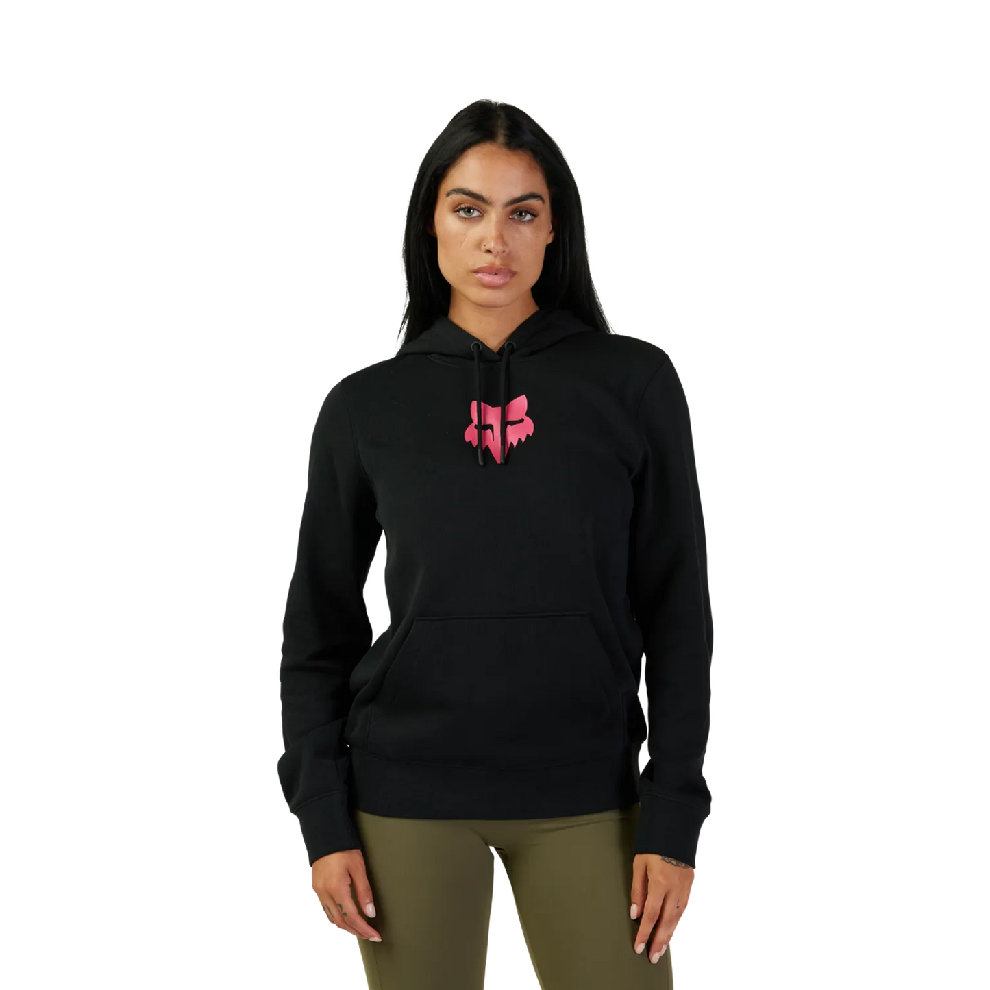 Sweat à Capuche FOX HEAD Femme Noir/rose