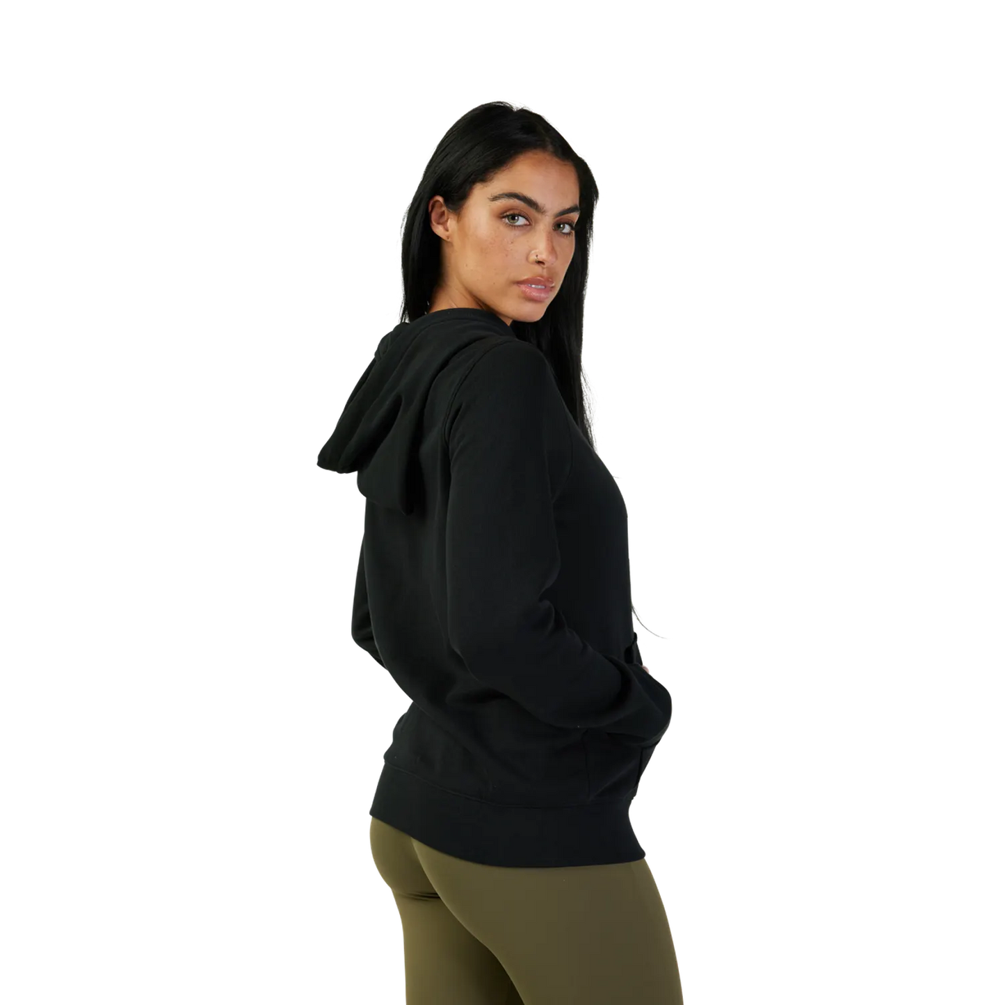 Sweat à Capuche FOX HEAD Femme Noir/rose
