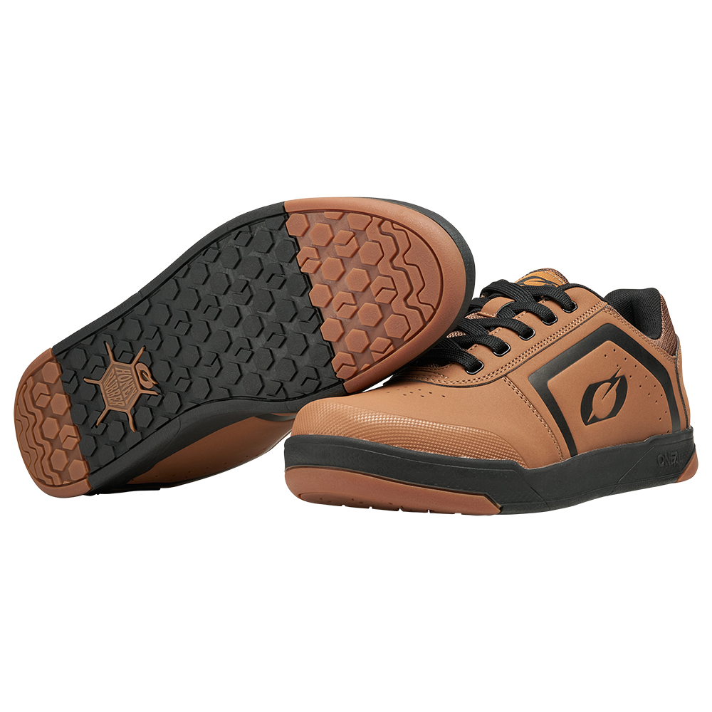 Chaussures VTT O'NEAL PINNED FLAT Marron/Noir