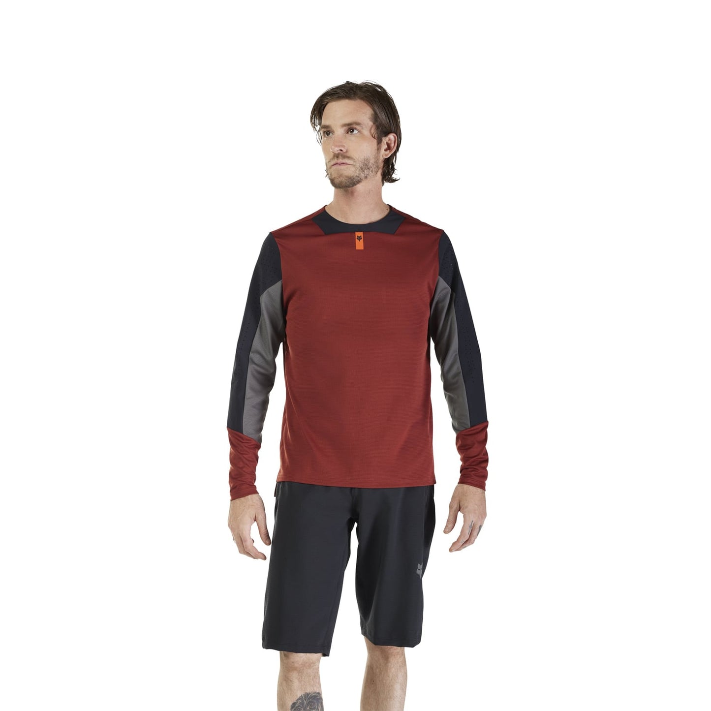 Maillot FOX DEFEND Manches Longues Bordeaux