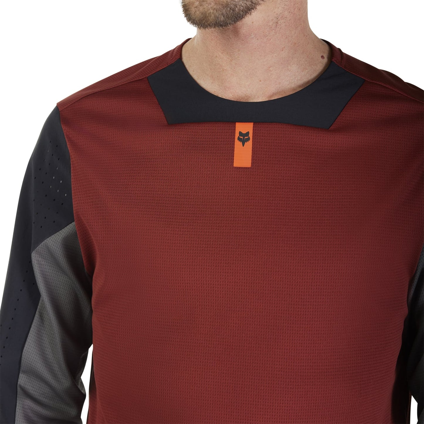 Maillot FOX DEFEND Manches Longues Bordeaux