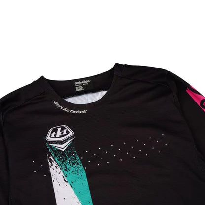 TROY LEE DESIGNS SPRINT FULL PULL Junior Long Sleeve Jersey Black