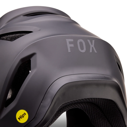 Juunioride maastikuratta kiiver FOX RAMPAGE MIPS mattmust