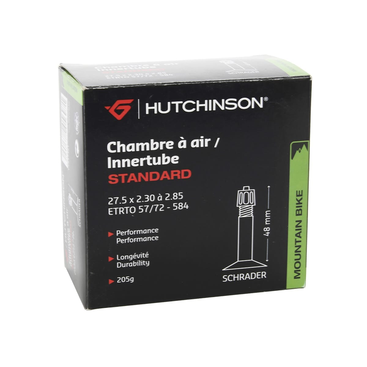 Cykelslang HUTCHINSON KOLOSS 27,5x2.30 - 2.85 SCHRADER 48mm