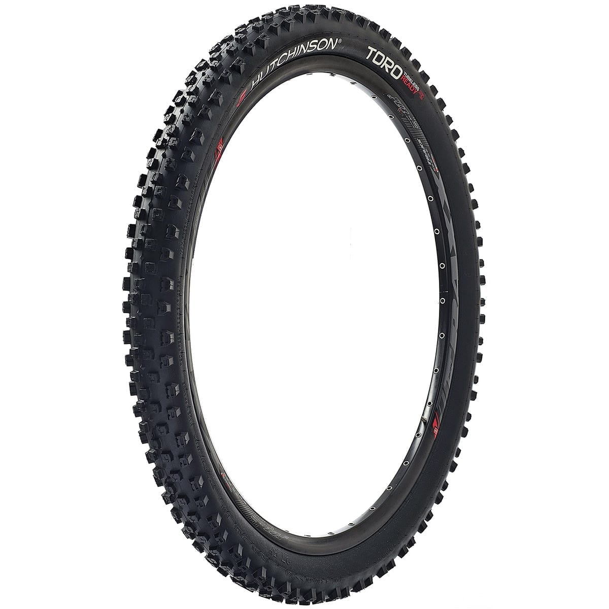 Däck HUTCHINSON TORO 27,5x2.35 MONO-COMPOUND TUBELESS READY BÖJLIG STÅLTRÅD Svart