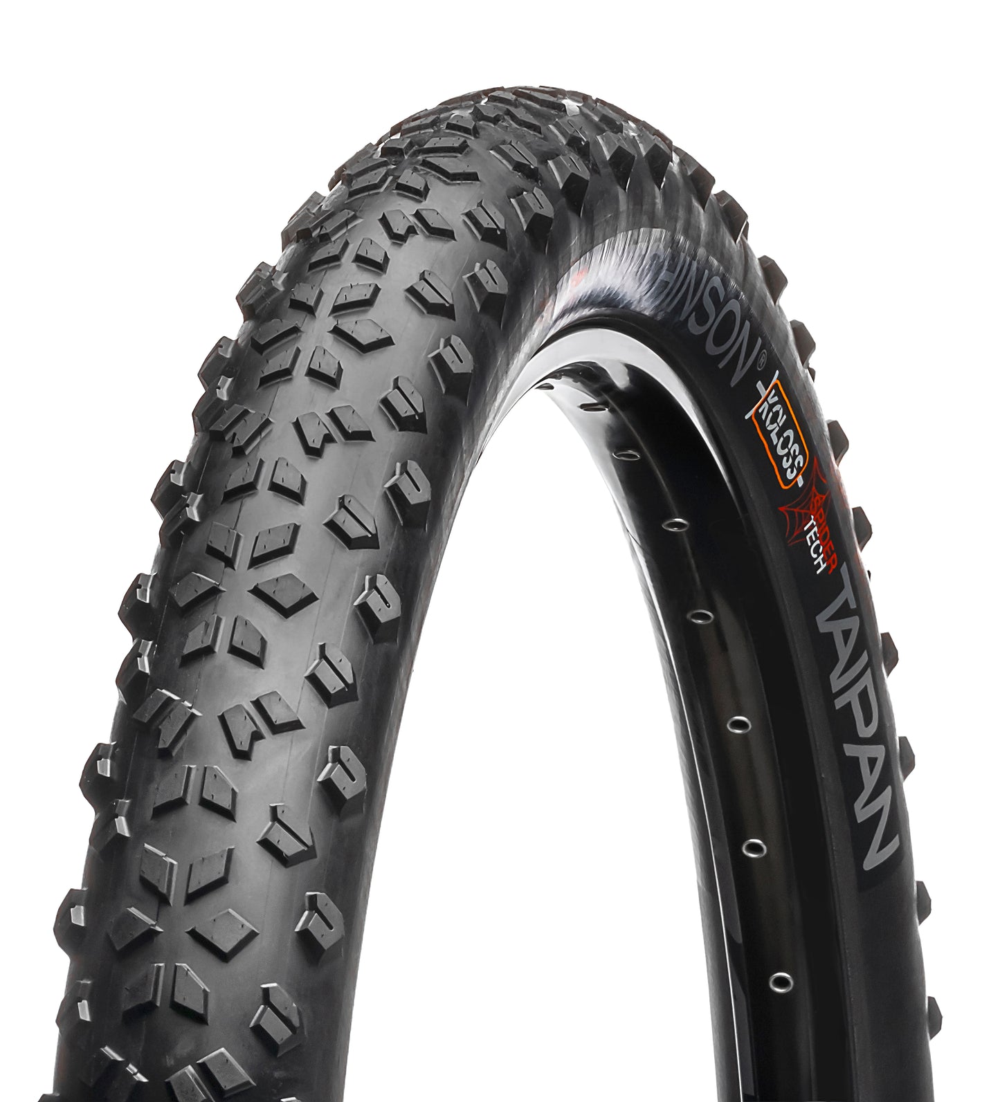 Plášť HUTCHINSON TAIPAN KOLOSS 27.5x2.60 Spydertech E-Bike Bi-Compound Tubeless Ready měkký Černý