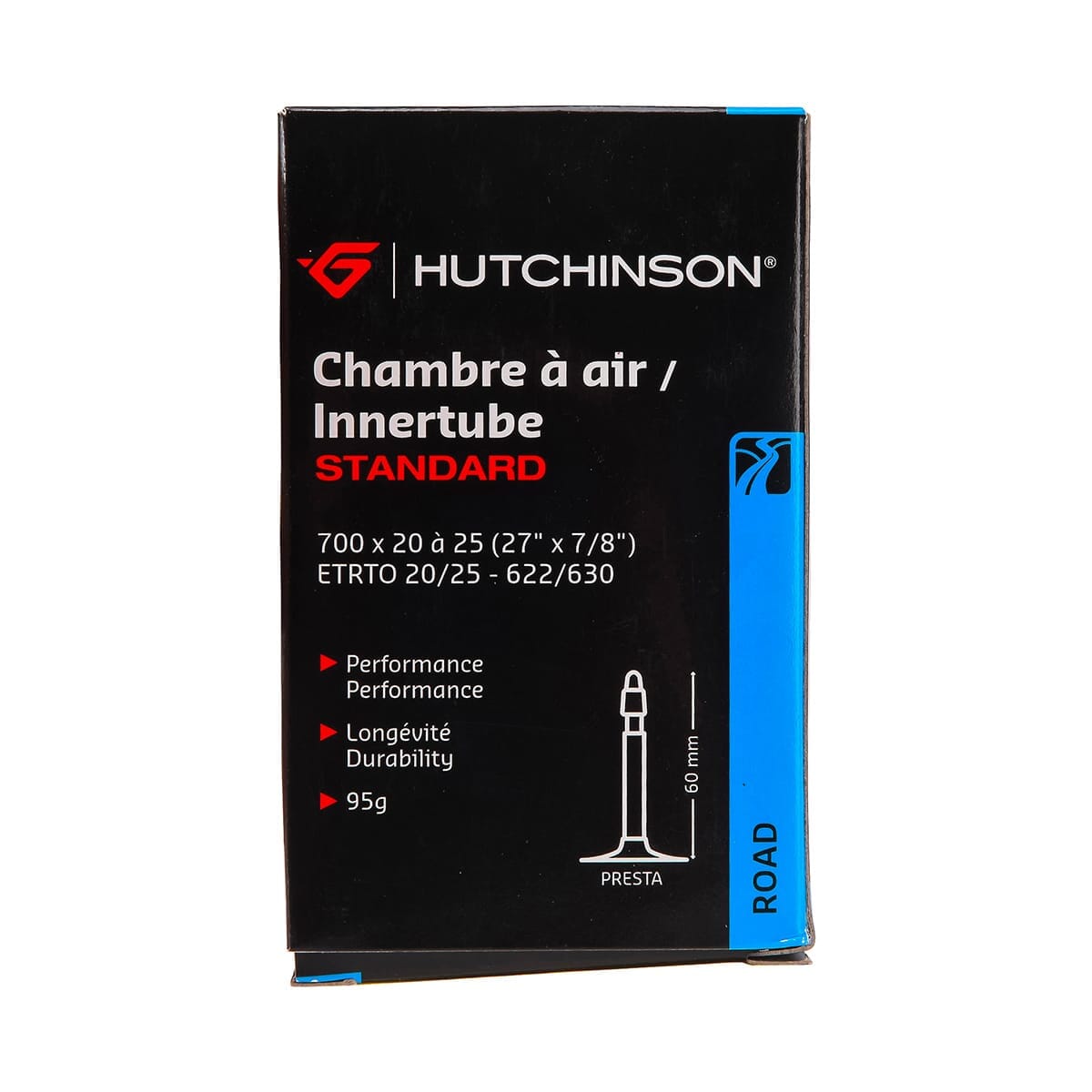 Schlauch HUTCHINSON STANDARD 700x20/25 PRESTA