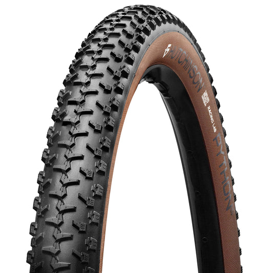 Neumático HUTCHINSON PYTHON 3 29x2.40 Racing Lab Hardskin Race Ripost XC Tubeless Ready Flexible Marrón