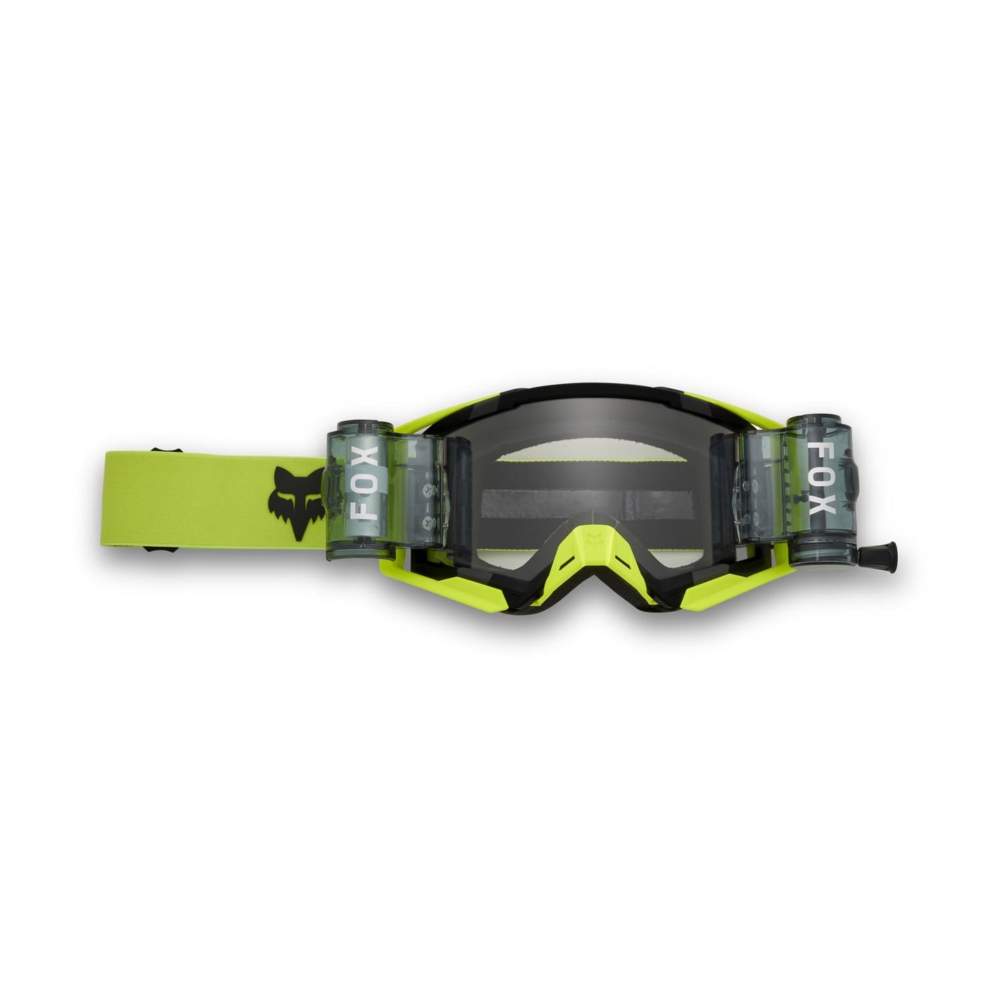 Masque FOX AIRSPACE ENDURO ROLL OFF Jaune