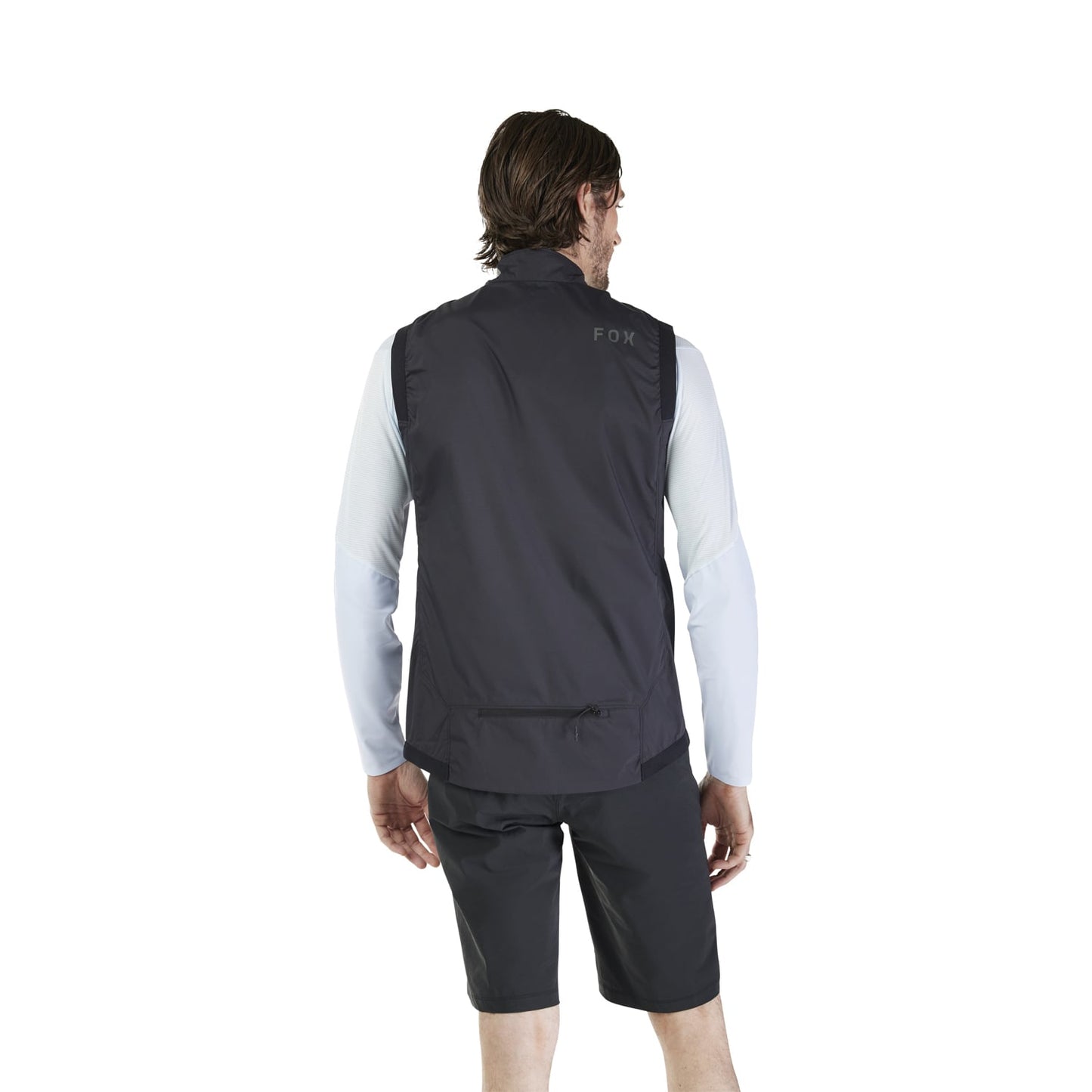 Ärmellose Jacke FOX RANGER WIND Schwarz
