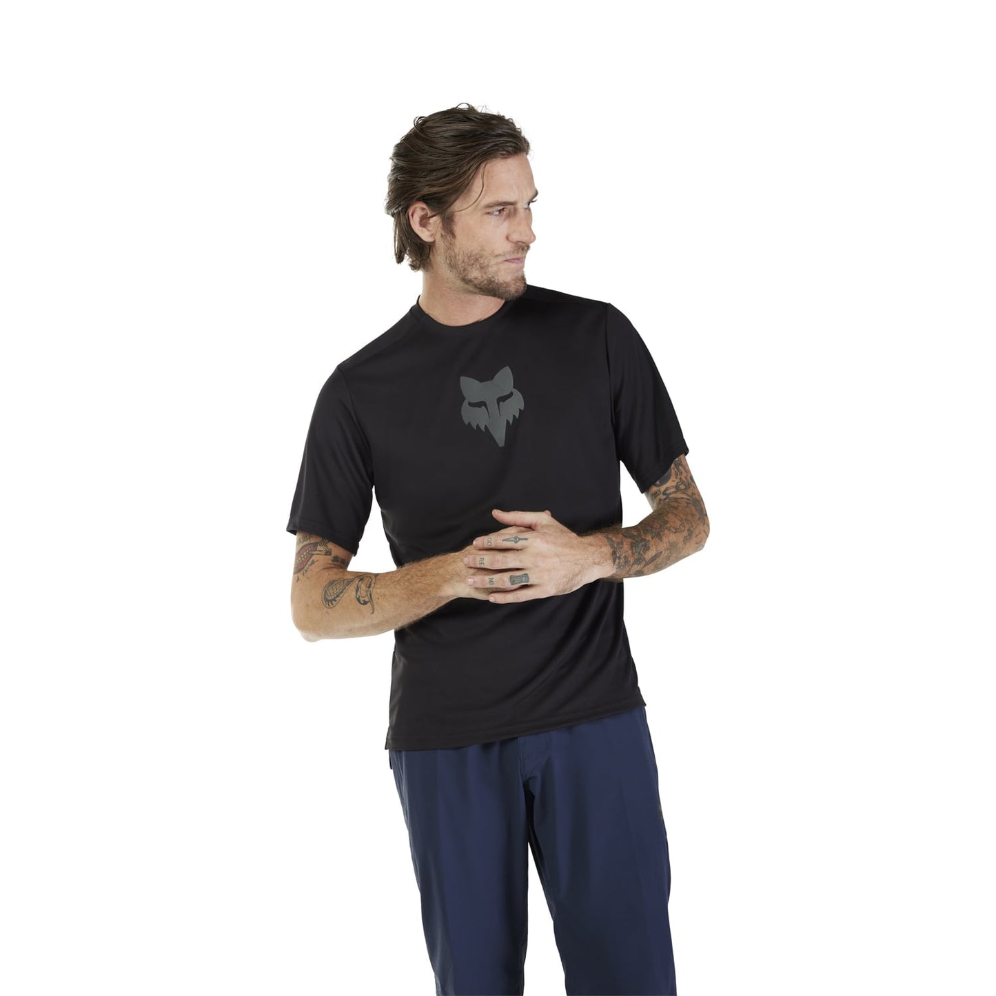 FOX RANGER FOX HEAD Trikot Kurzarm Schwarz