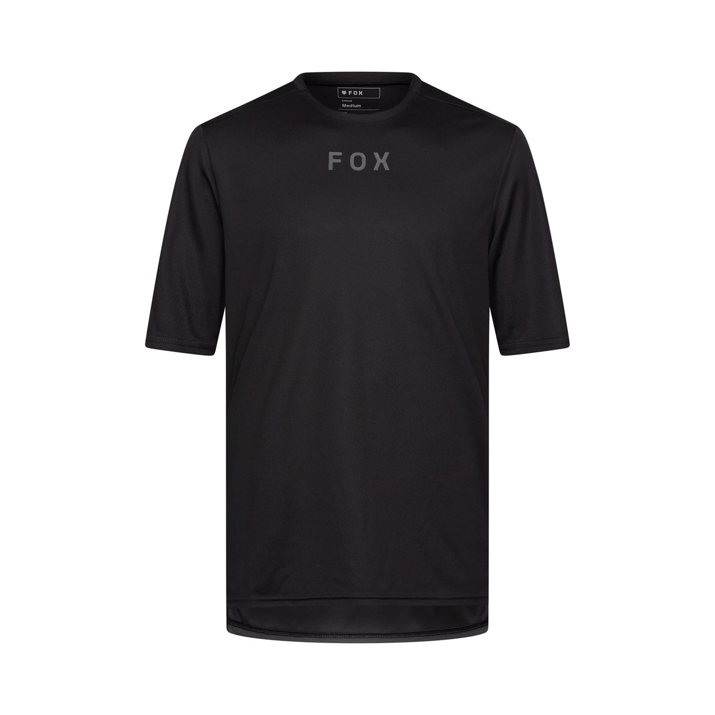 Maillot FOX RANGER WORDMARK Manches Courtes Noir