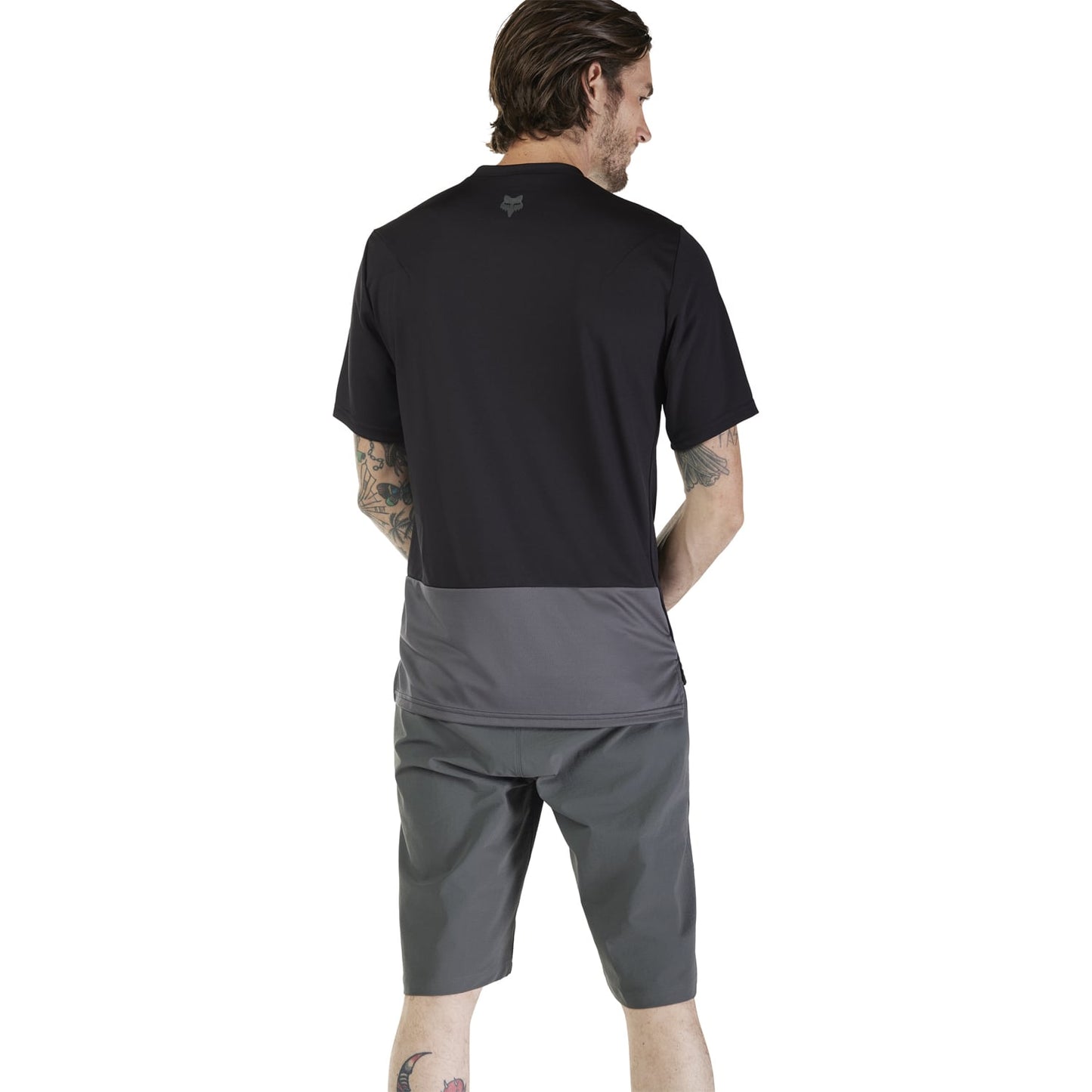 Maillot FOX RANGER WORDMARK Manches Courtes Noir
