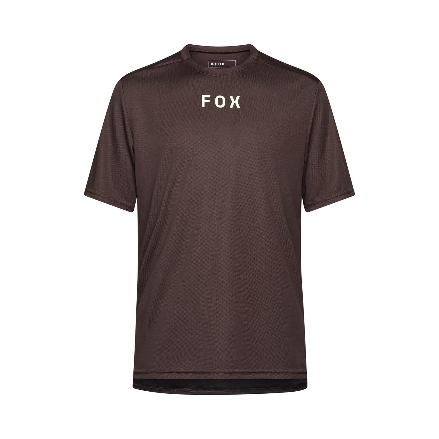 Maillot FOX RANGER WORDMARK Manches Courtes Marron