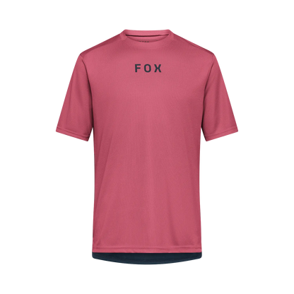 FOX RANGER WORDMARK Short Sleeve Jersey Berry