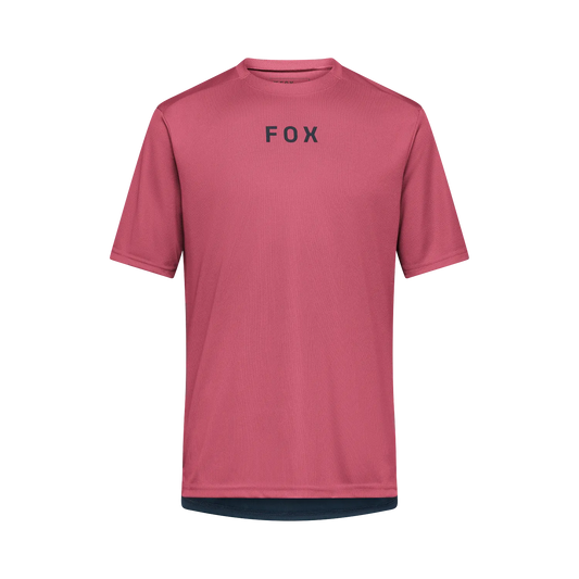 Maillot FOX RANGER WORDMARK Manches Courtes Berry