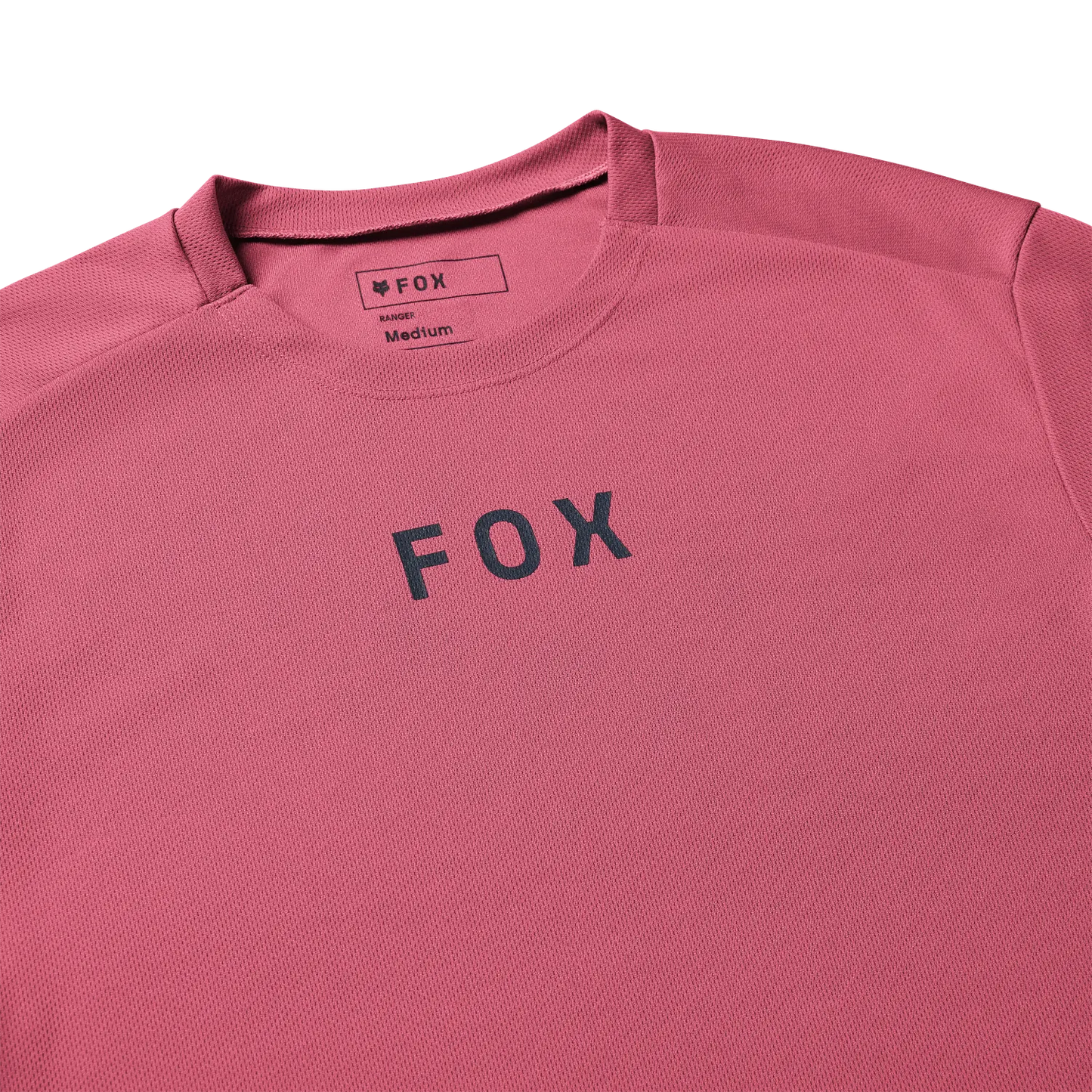 Maillot FOX RANGER WORDMARK Manches Courtes Berry