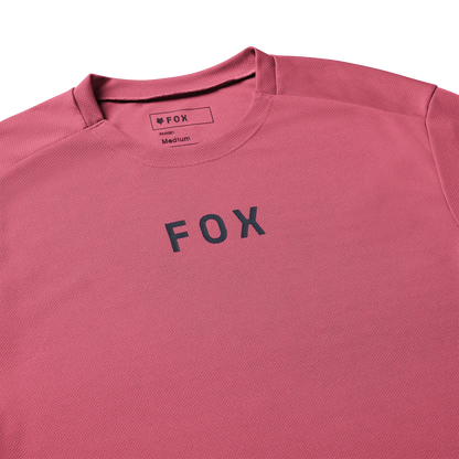 FOX RANGER WORDMARK Short Sleeve Jersey Berry