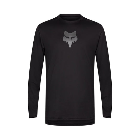 Maillot FOX RANGER HEAD Manches Longues Noir