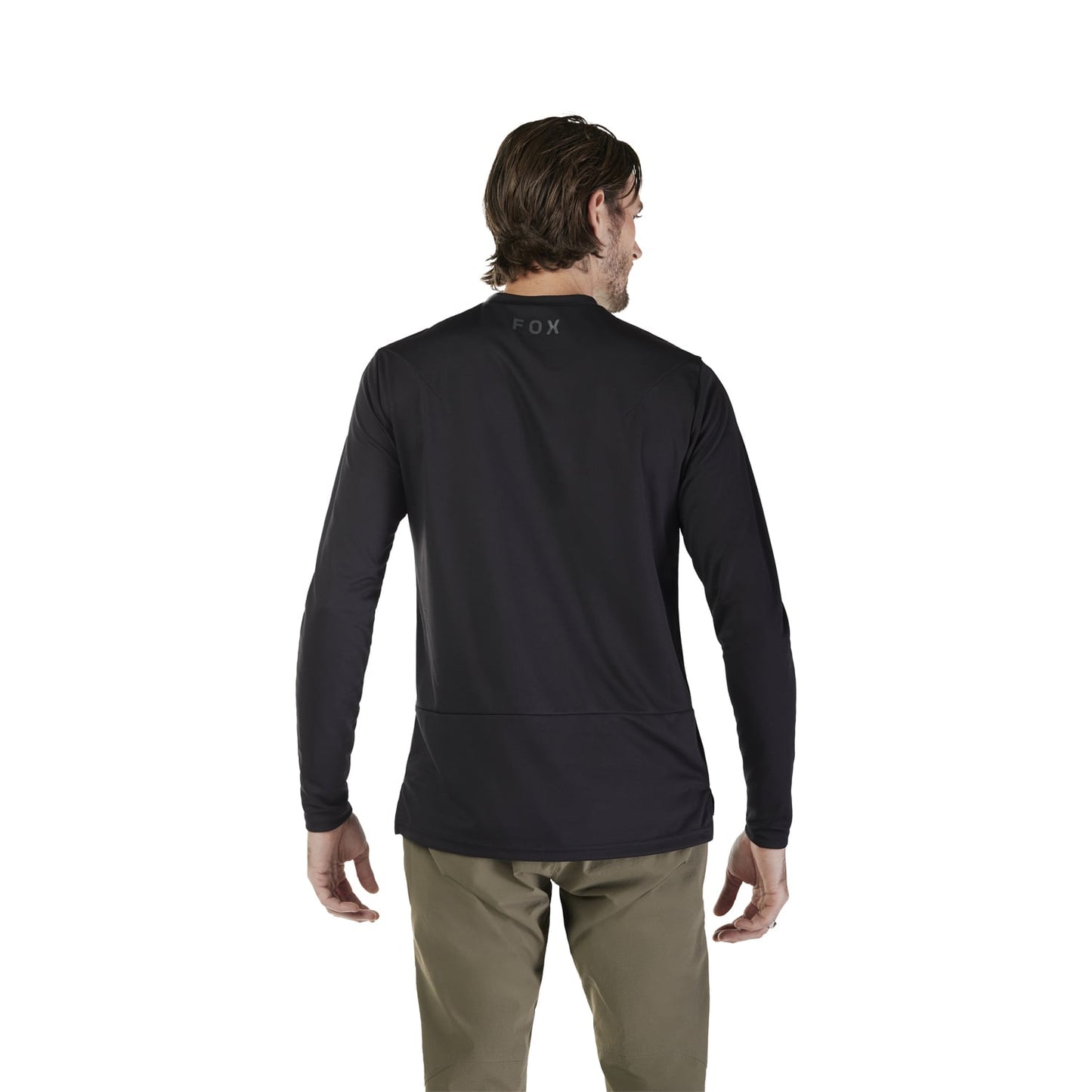 Maillot FOX RANGER HEAD Manches Longues Noir