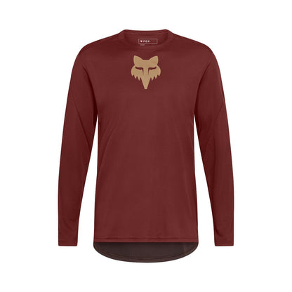 Maillot FOX RANGER FOX HEAD Pikad Varrukad Bordeaux