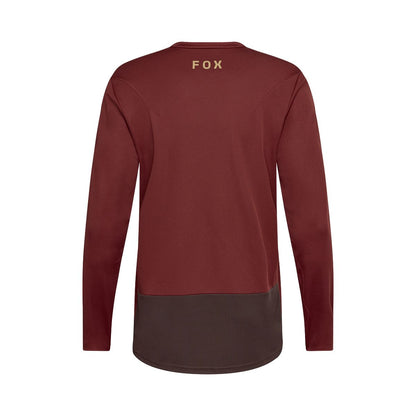 Maillot FOX RANGER FOX HEAD Pikad Varrukad Bordeaux
