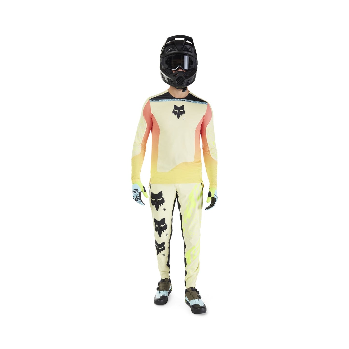 Pantalon FOX FLEXAIR ELEVATED Jaune/Noir
