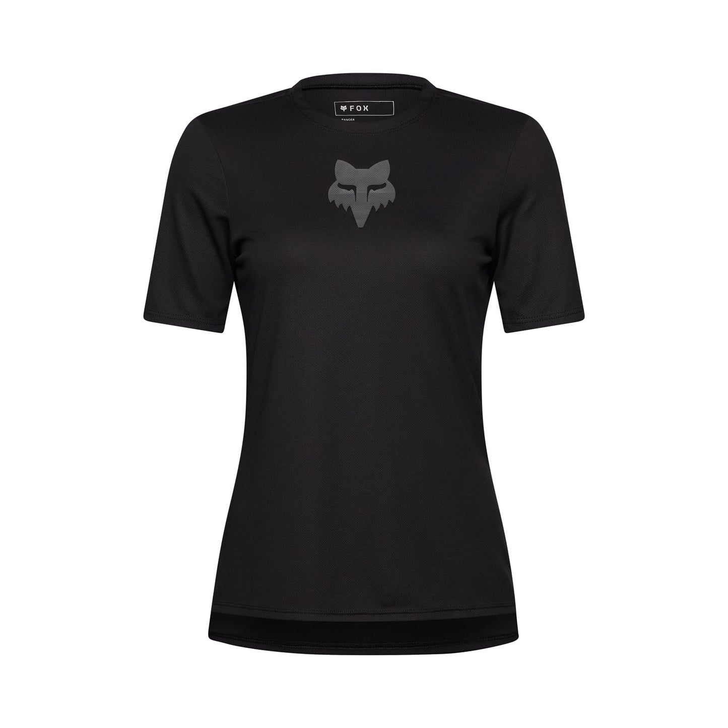 Maillot FOX RANGER HEAD Femme Manches Courtes Noir