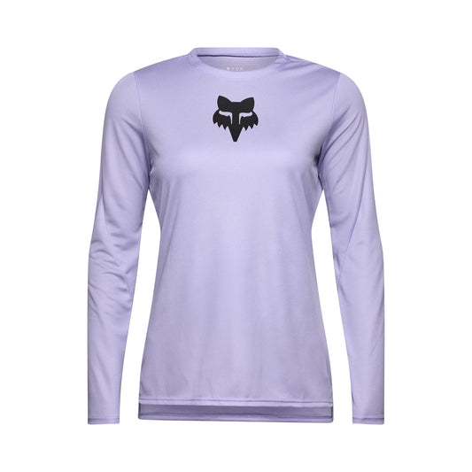 Maillot FOX RANGER HEAD Femme Manches Longues Lilas