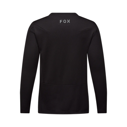 FOX RANGER HEAD Junior Long Sleeve Jersey Black
