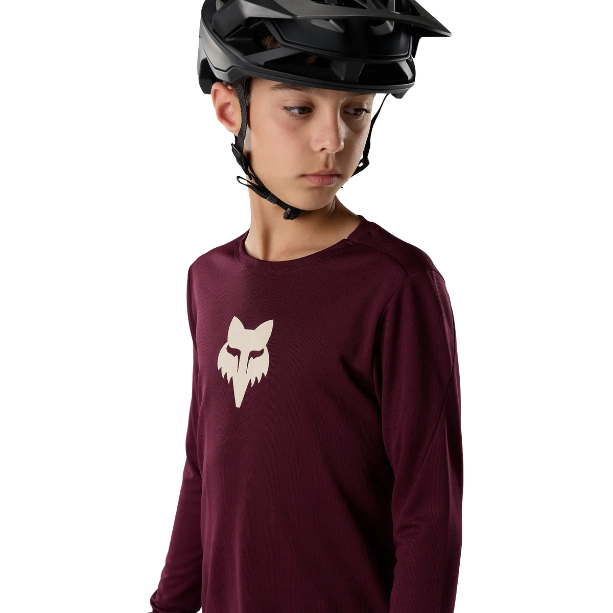 Tröja FOX RANGER FOX HEAD Junior Lång Ärm Bordeaux