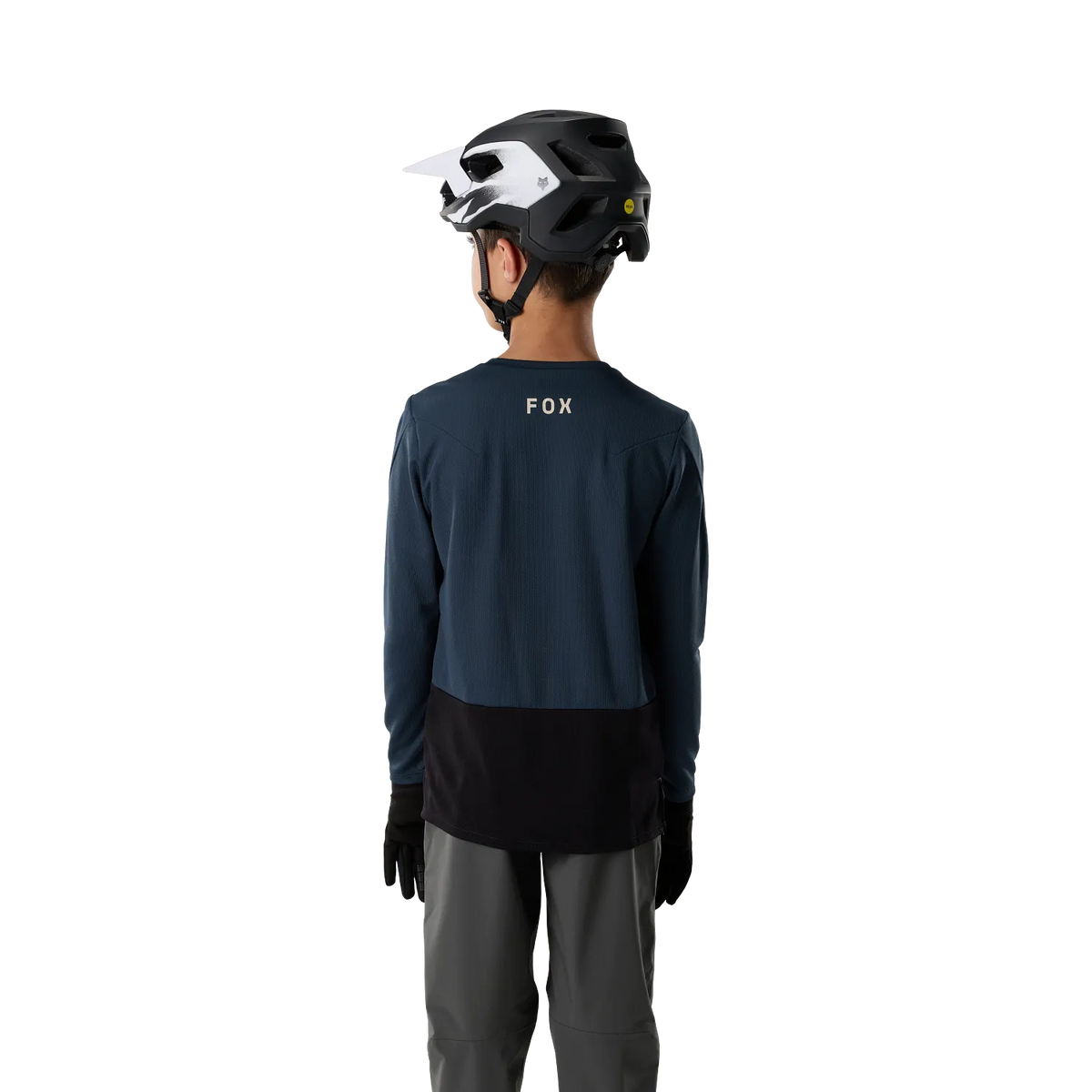 Tröja FOX RANGER FOX HEAD Junior Lång Ärm Blå Galaxy