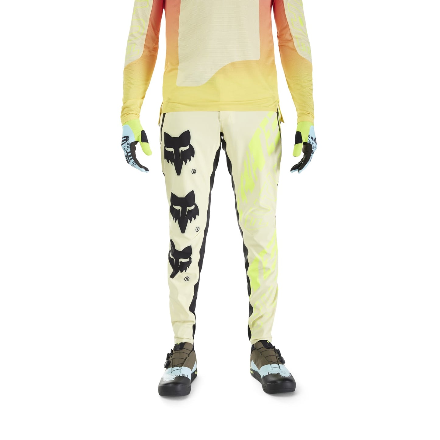 Pantalon FOX FLEXAIR ELEVATED Jaune/Noir