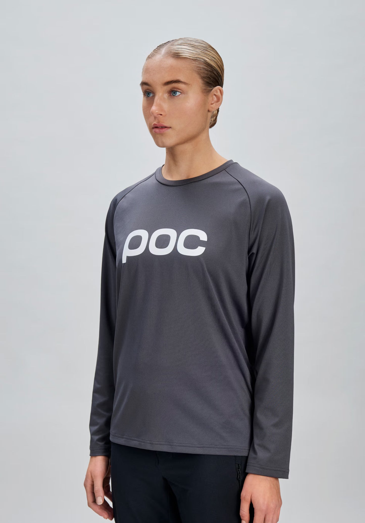 Maillot POC REFORM ENDURO Manches Longues Femme Gris