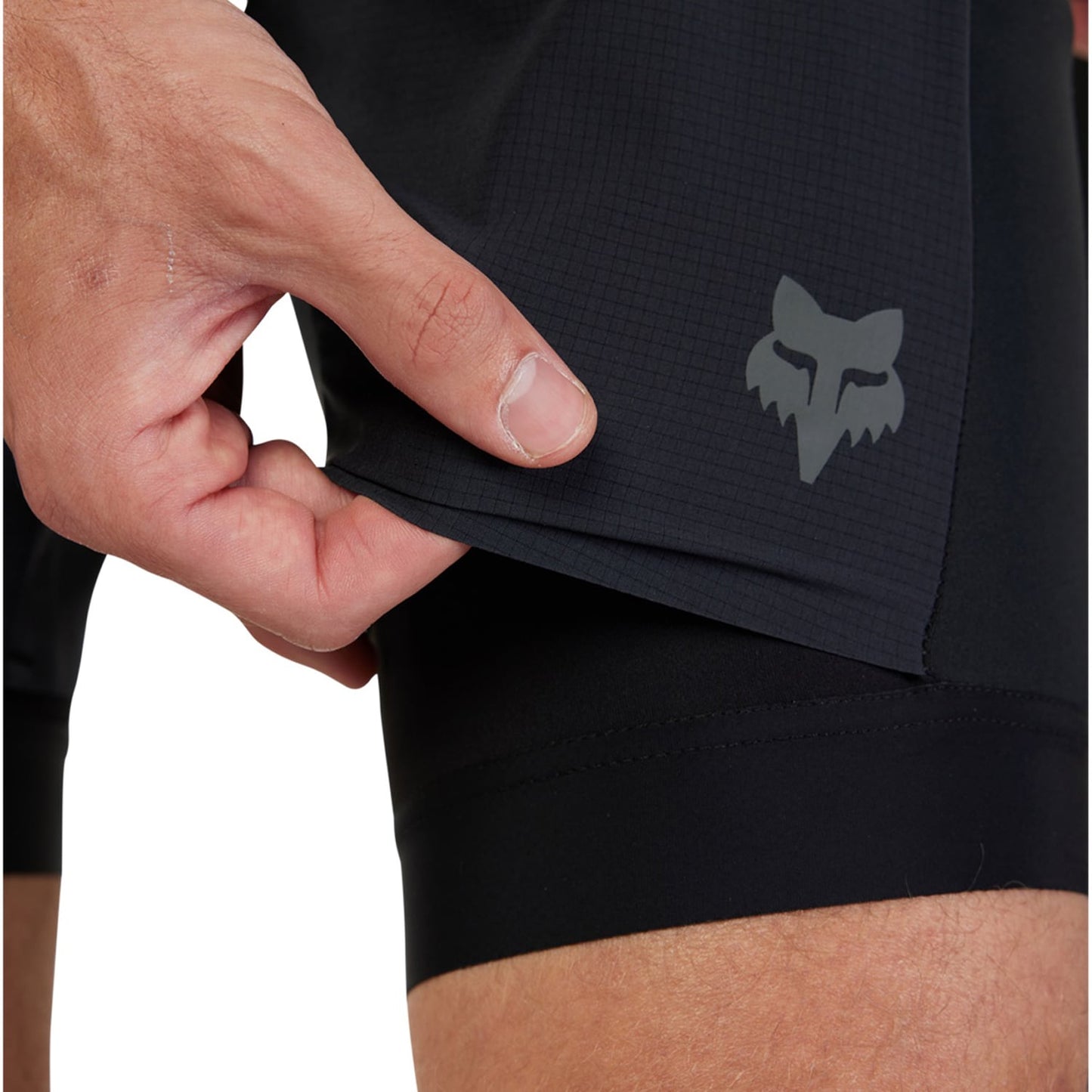 Cuissard-Short à Bretelles FOX FLEXAIR ASCENT CARGO Noir