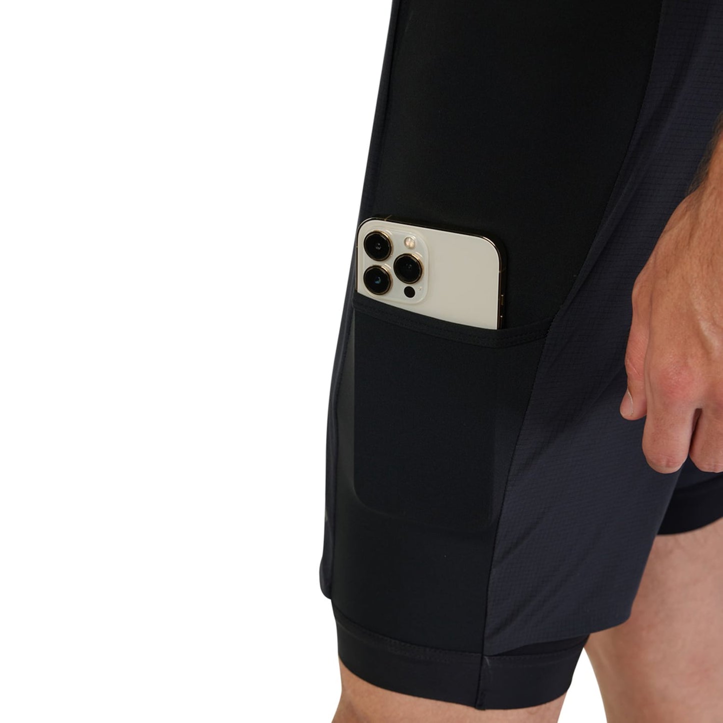Cuissard-Short à Bretelles FOX FLEXAIR ASCENT CARGO Noir