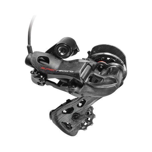 CAMPAGNOLO SUPER RECORD EPS 12-vaihteinen takavaihtaja – tuotekuva valkoisella taustalla