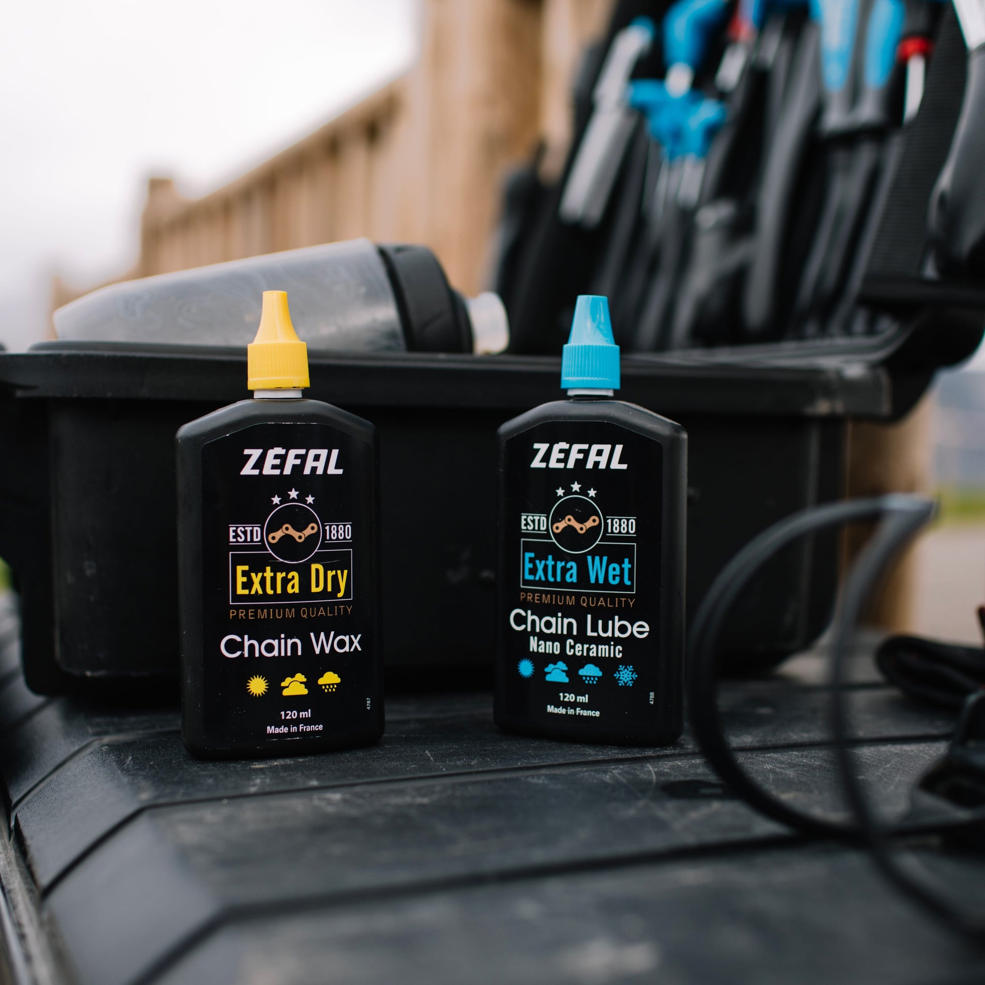Vokslubrikant til kæde ZEFAL EXTRA DRY WAX - Alle forhold (120 ml)