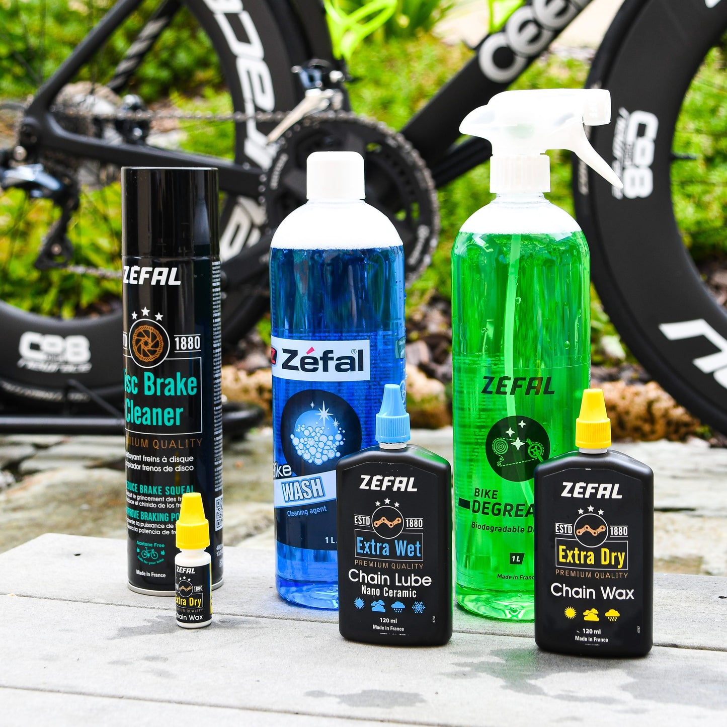 ZEFAL EXTRA WET LUBE Ceramic Chain Lubricant - All Conditions (120 ml)
