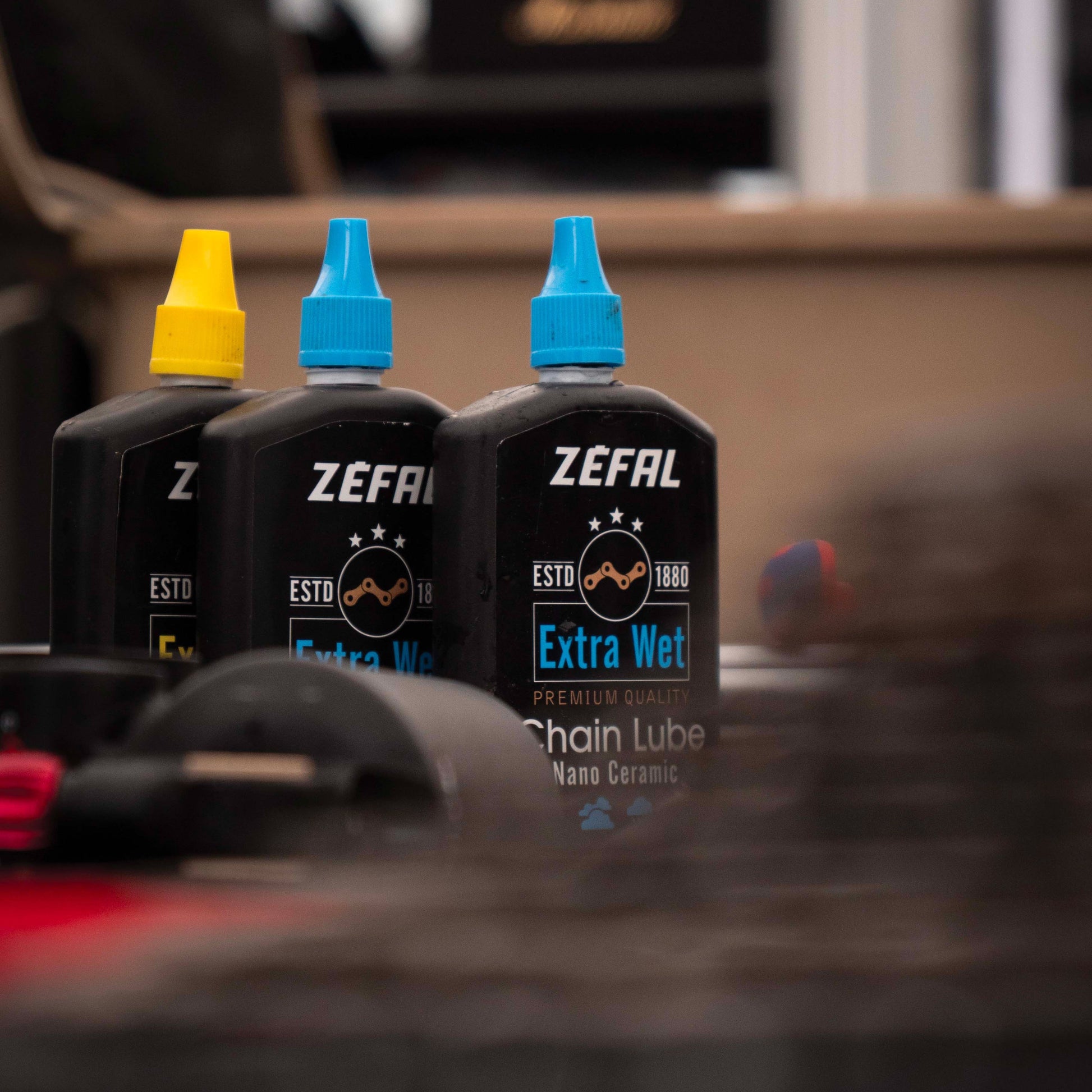 ZEFAL EXTRA WET LUBE Ceramic Chain Lubricant - All Conditions (120 ml)
