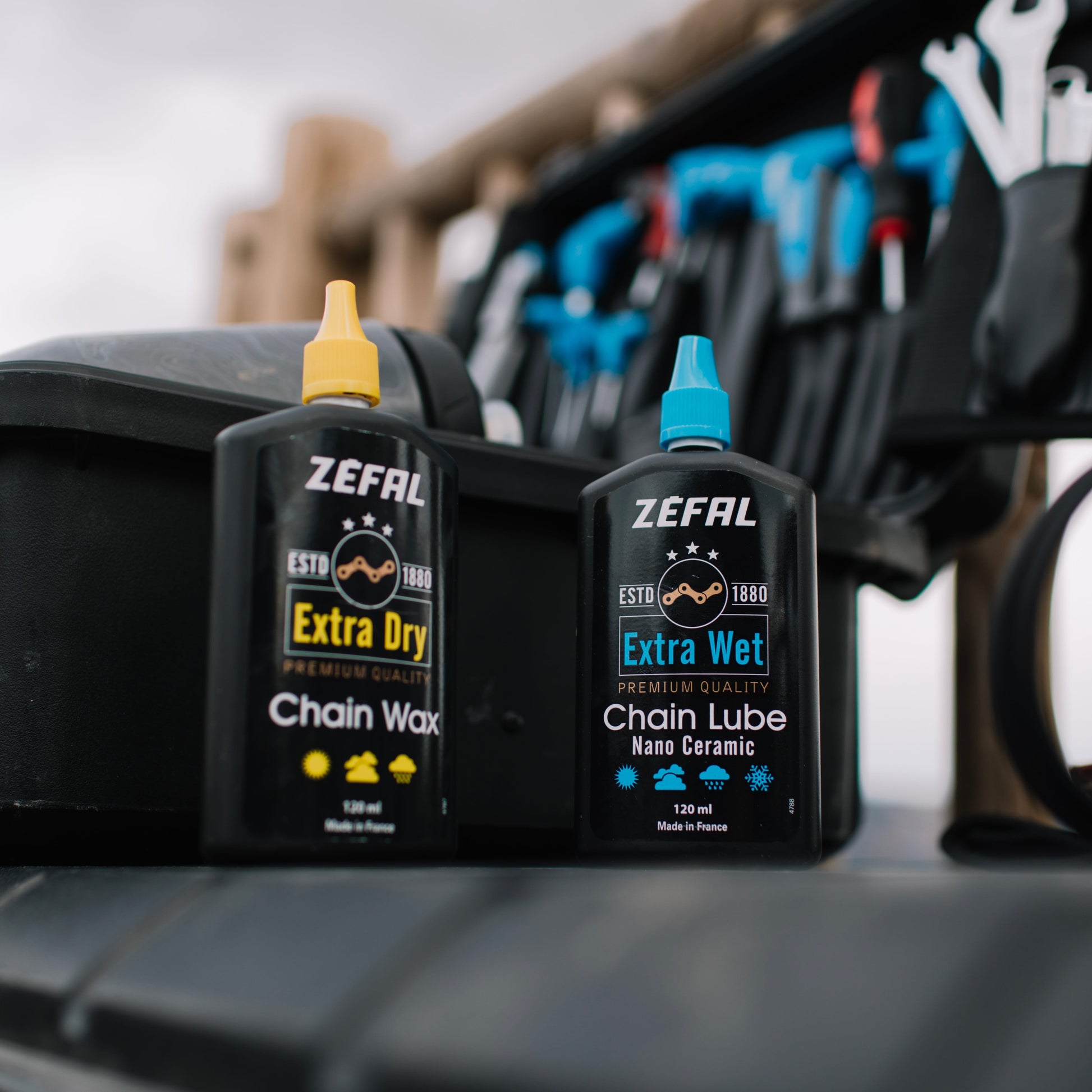 ZEFAL EXTRA WET LUBE Ceramic Chain Lubricant - All Conditions (120 ml)