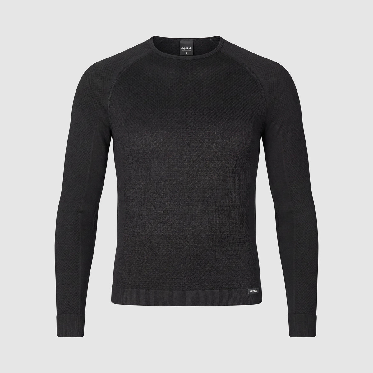 Maglia intima a maniche lunghe GRIPGRAB PACR WINTER SEAMLESS nera